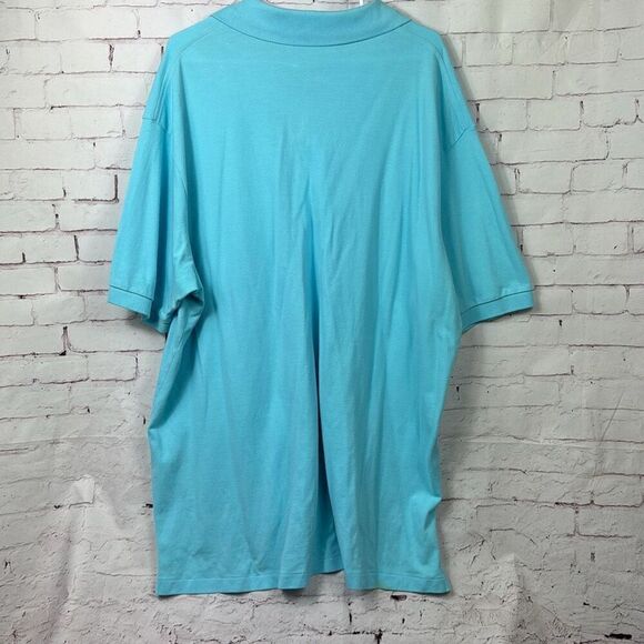Polo Ralph Lauren Shirt Mens 2XB 2X Big Short Sleeve Golf Performance Blue - Picture 8 of 10